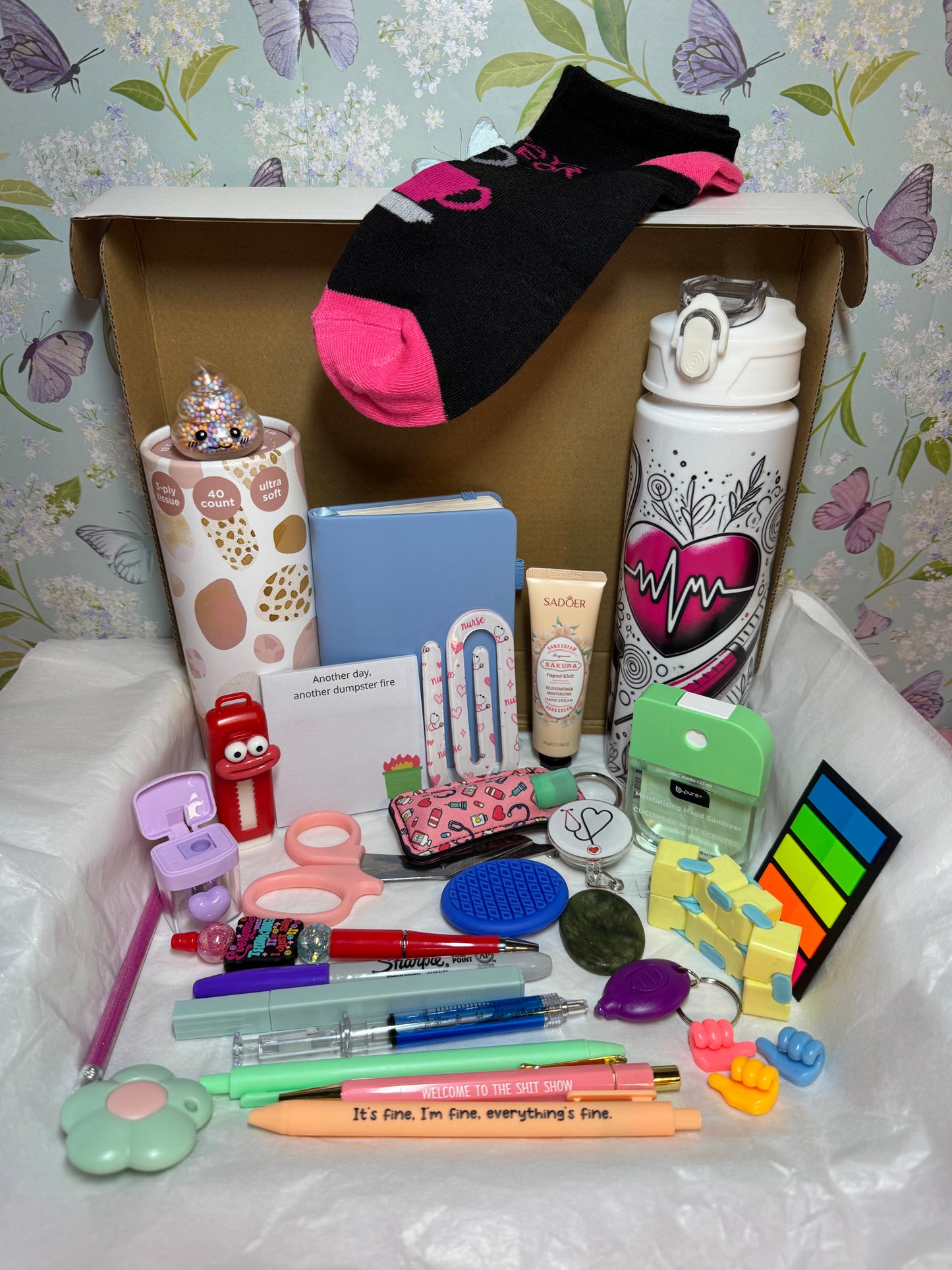 Mentally Clocked Out Kit (25 Items)—For the nurse who has charting to finish…and mentally clocked out
